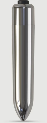 Bullet Δονητής 12 Ταχυτήτων Sexopolis Vibes 12 Function Powerful Bullet Vibrator - Ασημί