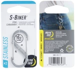 NITE IZE S-BINER Stainless Steel Dual Carabiner size 2 SB2-03-11 NITE IZE