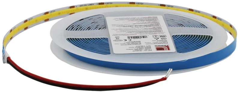 Adeleq Ταινία COB LED 5m 12VDC 14W Και 480LED Ανά Μέτρο IP20 Ψυχρό 30-45140