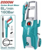 TOTAL ΕΠΑΓΓ. ΠΛΥΣΤΙΚΟ ΝΕΡΟΥ 2.000W / 160 Bar / Brush motor (TGT11376)
