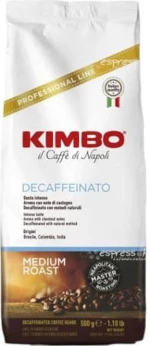 Kimbo Caffe Espresso Decaffeinato Κοκκους  500gr