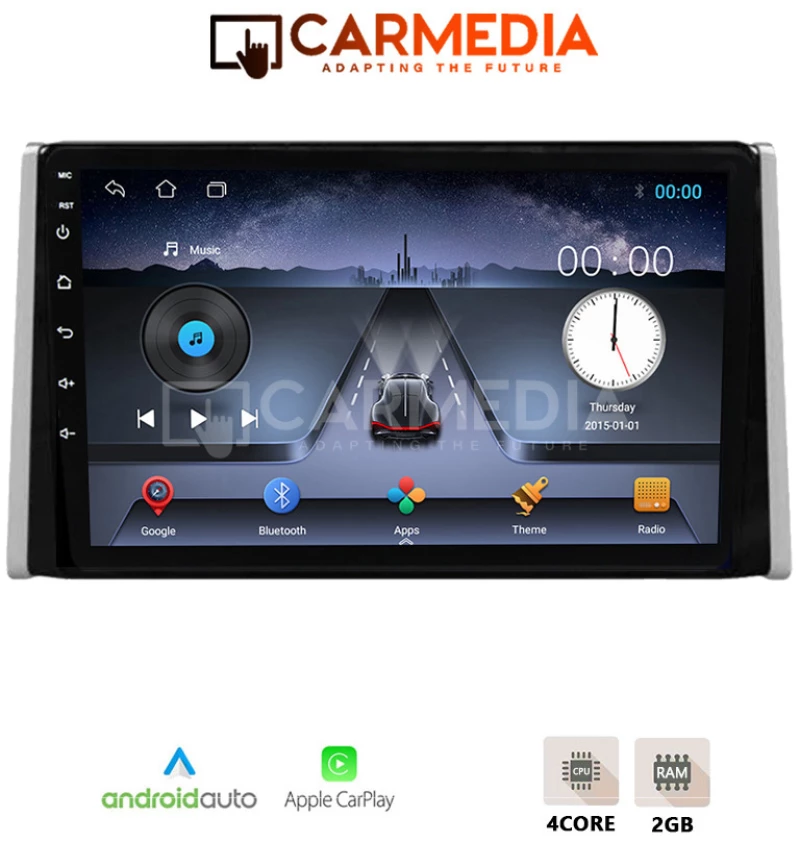 CARMEDIA CM210C-13 TABLET 10'' OEM TOYOTA RAV 4 2019+