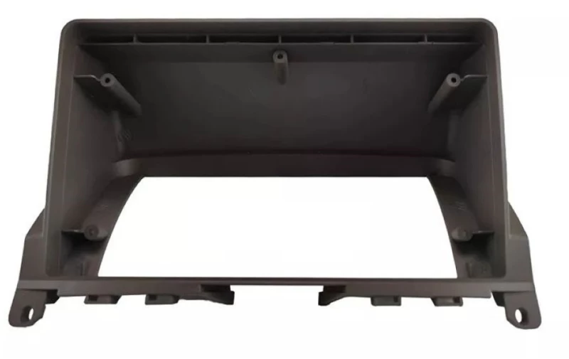 Πρόσοψη, Καλωδίωση & CANbus Box Για Mercedes C-Class 2008-2011 Για Tablet 9" (Σκούρο Καφέ)