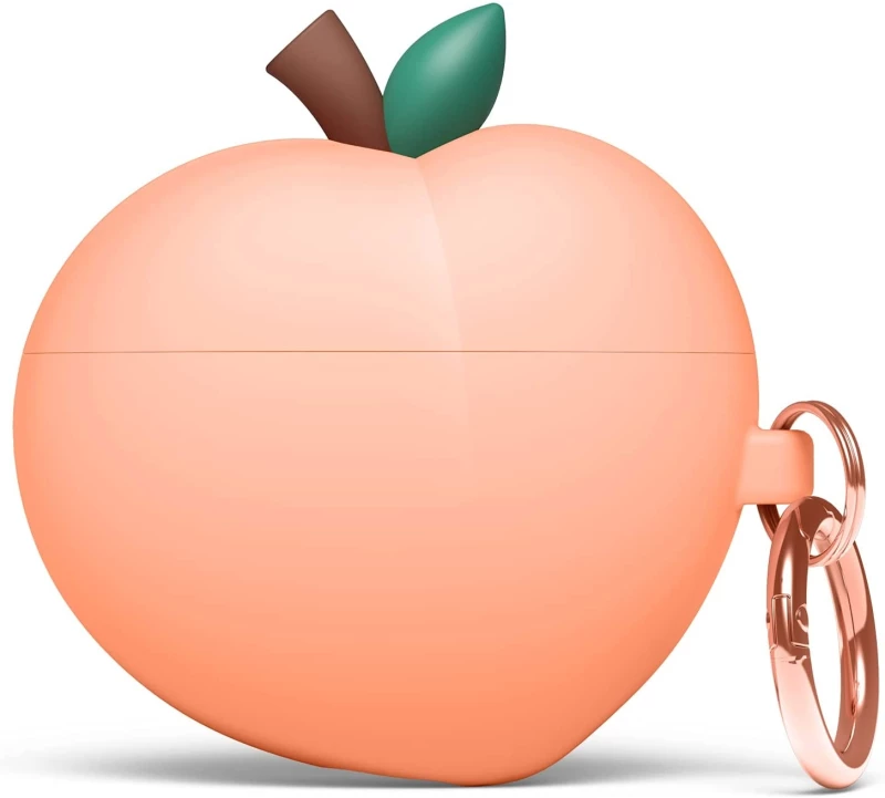 Elago AirPods Peach Hang Case - Θήκη Σιλικόνης για AirPods 3rd Gen - Peach (EAP3-PEACH-PE)