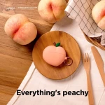 Elago AirPods Peach Hang Case - Θήκη Σιλικόνης για AirPods 3rd Gen - Peach (EAP3-PEACH-PE)