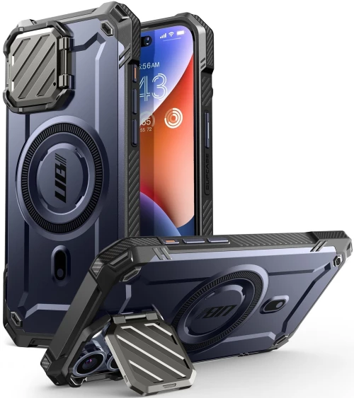 Θήκη Apple iPhone 15 Pro Max - Supcase Unicorn Beetle XT Mag Ανθεκτική MagSafe με Μεταλλικό Κάλυμμα για την Κάμερα - Mountain (843439137189)