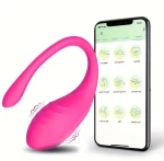 Δονούμενο Αυγό Smart με Έλεγχο APP Ροζ