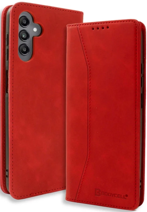 Θήκη Samsung Galaxy M15 - Bodycell Book Case Πορτοφόλι - Red (5206015079474)