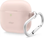Θήκη Apple AirPods 4th Gen - Elago Silicone Hang Case Σιλικόνης - Sand Pink (EAP4SC-HANG-SPK)
