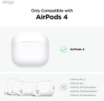 Θήκη Apple AirPods 4th Gen - Elago Silicone Hang Case Σιλικόνης - Sand Pink (EAP4SC-HANG-SPK)