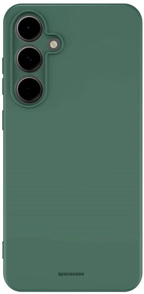 Θήκη Samsung Galaxy S24 FE Spacecase Silicone Case Σιλικόνης - Dark Green (5905719112899)