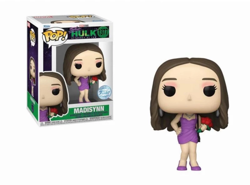 Funko Pop! Marvel: she-Hulk Attorney at law - Madisynn (Special Edition) #1377 Bobble-Head Vinyl Figure