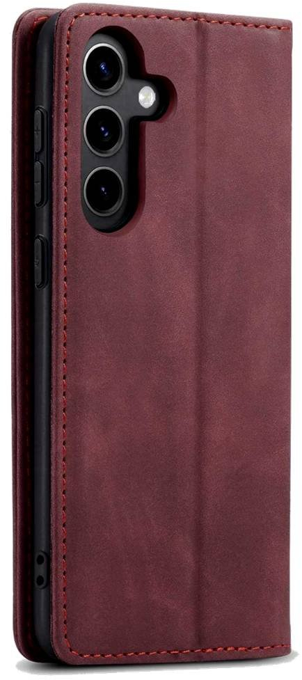 Θήκη Samsung Galaxy S24 FE Spacecase Wallet Πορτοφόλι - Red (5905719113964)