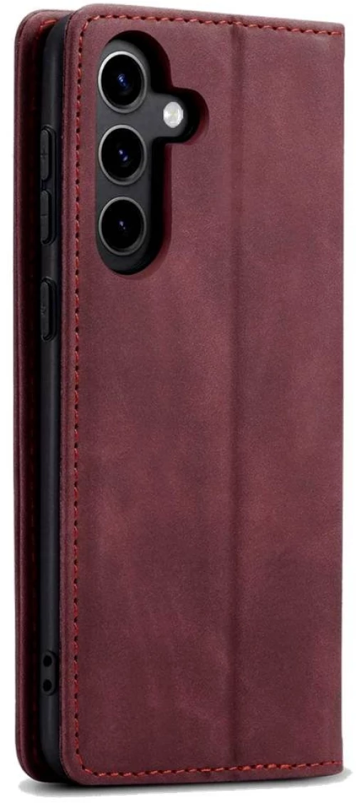 Θήκη Samsung Galaxy S24 FE Spacecase Wallet Πορτοφόλι - Red (5905719113964)