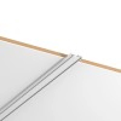 Ultra-Thin μαγνητική ράγα σε λευκή απόχρωση D:3m (TR007-3-White)