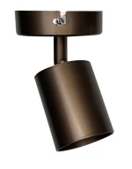 URBAN ΣΠΟΤ ΜΟΝΟ ΑΛΟΥΜΙΝΙΟΥ GU10 ΣΚΟΥΡΙΑ 80x85x25mm