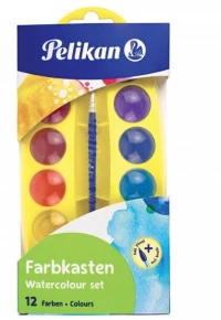Νερομπογιές Pelikan 12 Χρωμάτων 701242