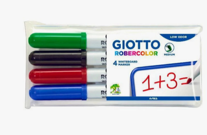 Μαρκαδόροι Πίνακα Giotto Robercolor 4τεμ F413300