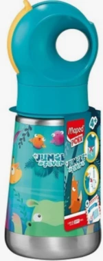 Ανοξείδοτο Μπούκαλι Kids Water Bottle Stainless Steel Blue 350ml 873099