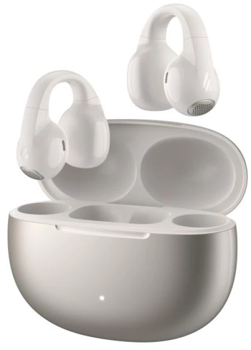 Edifier Comfo C Open Ear Bluetooth Handsfree Ακουστικά με Αντοχή στον Ιδρώτα και Θήκη Φόρτισης Starlight