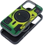 FORCELL F-PROTECT Θήκη πλάτης Military με MagSafe για iPhone 16 Plus cyber green