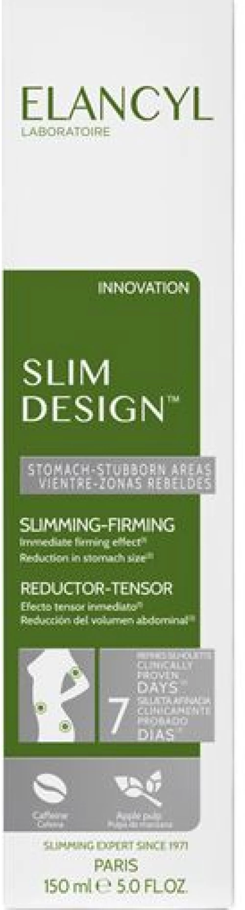Elancyl Slim Design Minceur Tenseur Gel - Τζελ Σύσφιξης Κατάλληλο Για Κοιλιά Γοφούς & Χέρια 150ml
