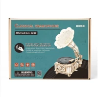 Robotime Κατασκευή Classical Gramophone 424pcs
