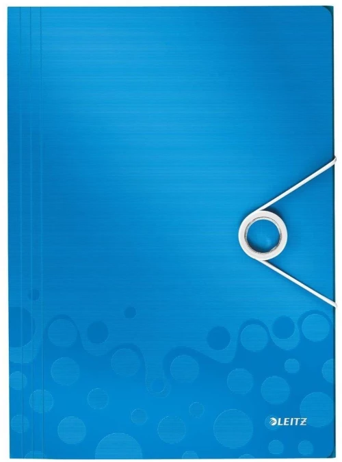 Ντοσιέ A4 Leitz PP Με Λάστιχο Blue 4599-00-36