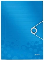 Ντοσιέ A4 Leitz PP Με Λάστιχο Blue 4599-00-36