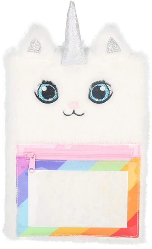 Unicat A5 Plush Lined Notebook