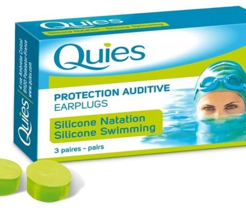 PHARMA Q Quies Ωτοασπίδες από Σιλικόνη Κατάλληλες Για Κολυμβητές x3