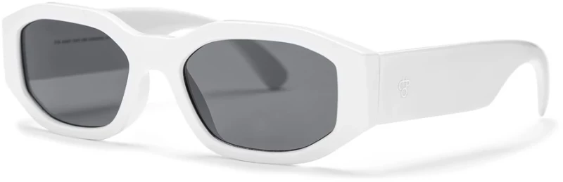 CHPO Brooklyn Unisex Sunglasses White