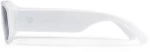 CHPO Brooklyn Unisex Sunglasses White