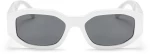 CHPO Brooklyn Unisex Sunglasses White