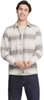 Lindbergh Man Stripe Overshirt