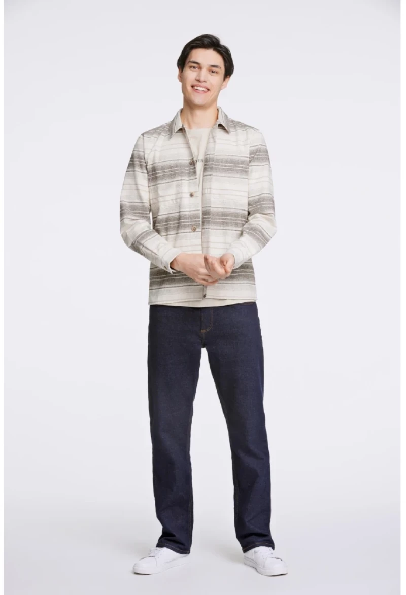 Lindbergh Man Stripe Overshirt