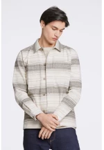 Lindbergh Man Stripe Overshirt
