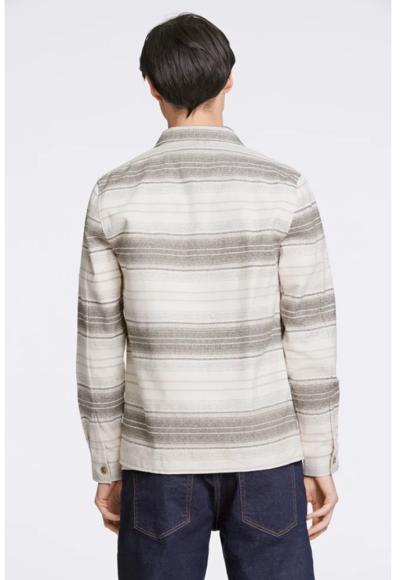 Lindbergh Man Stripe Overshirt