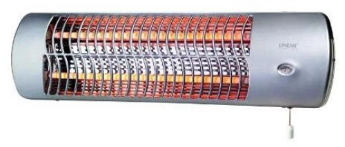 Θερμάστρα Επίτοιχη Quartz 1200W Γκρι ΙΡ34 70-00806 Panagoulas 70-00806 Γκρι