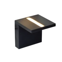 Απλίκα Φωτιστικό Τοίχου LED 4W Upside Tetris Aca  L36291BK Μαύρο