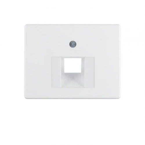 Πλακίδιο Πρίζας Λευκό RJ11/RJ45 Berker Arsys 14070069 Hager 14070069 Λευκό