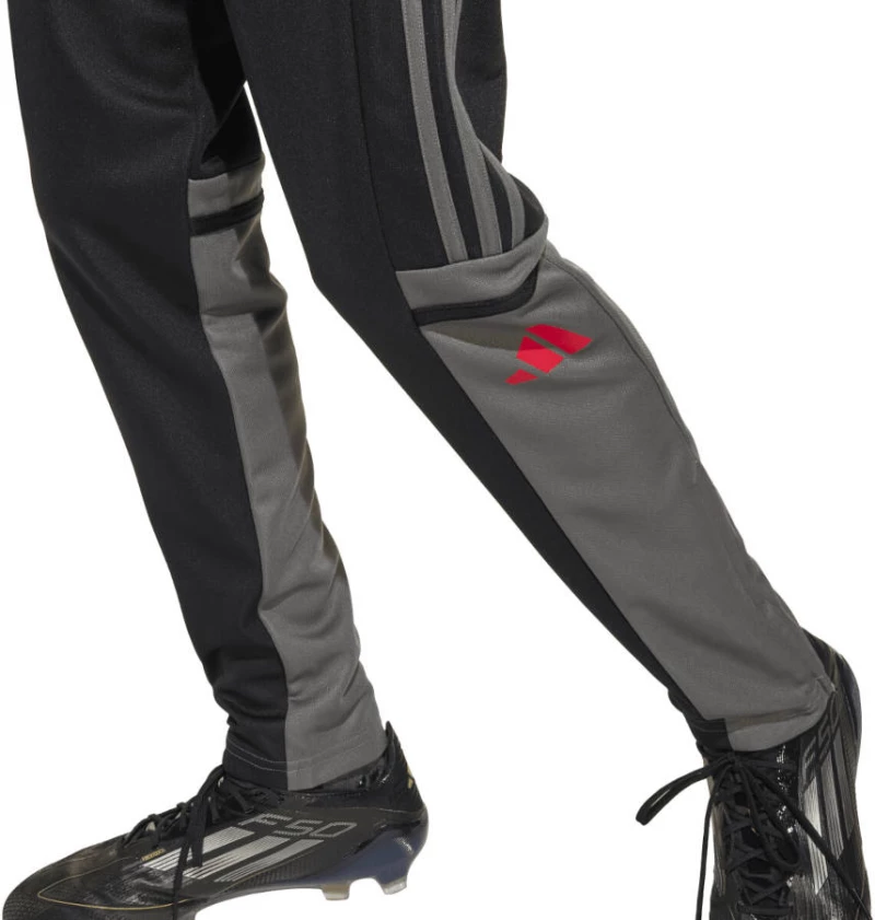 Παιδικό Παντελόνι Φόρμα Adidas Squadra 25 Black / Grey / Red  Μαύρο Γκρι