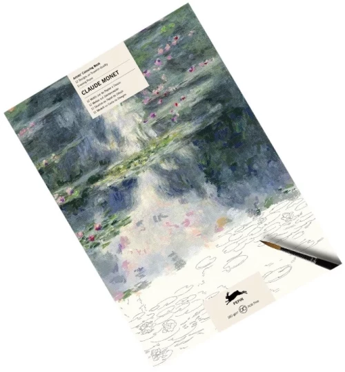 Προσχεδιασμένο Colouring Book Claude Monet