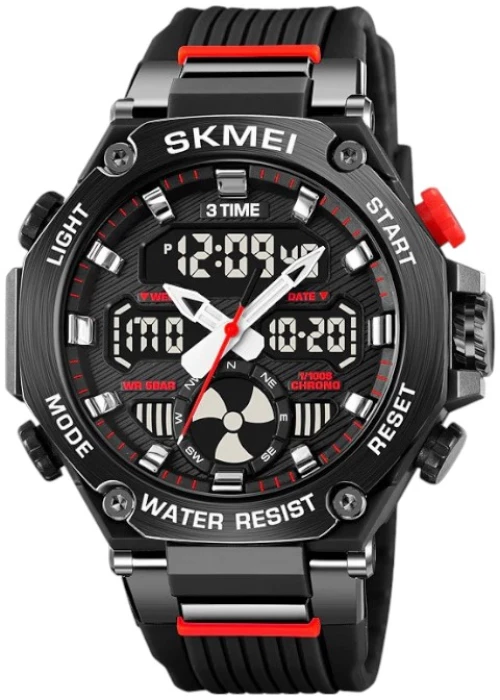Ψηφιακό/αναλογικό ρολόι χειρός - Skmei - 2223 - Black 222239_black
