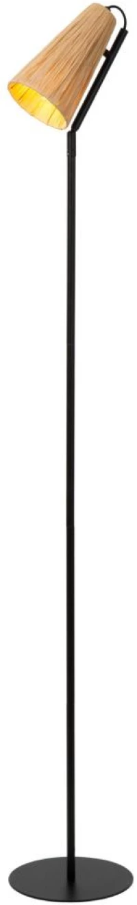 Lucide BENSEN - Floor lamp - 1xE14 - Natural - 05753/81/73
