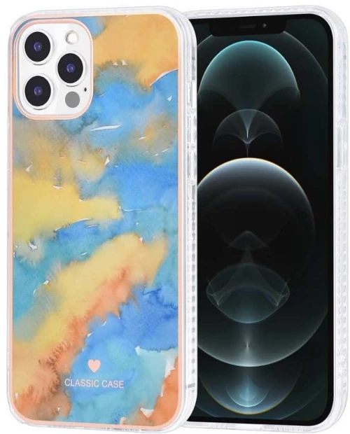 UNIQ Classic Θήκη iPhone 12 Pro Max TPU Marble Yellow