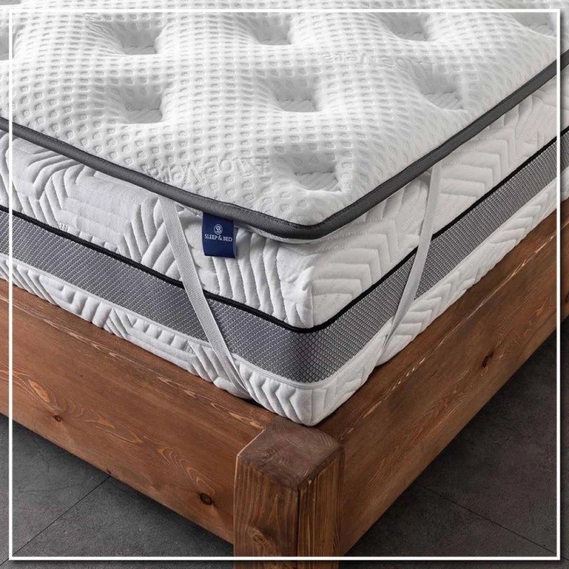 Ανώστρωμα διπλό "ALOE VERA HARD COMFORT" 150x200x7