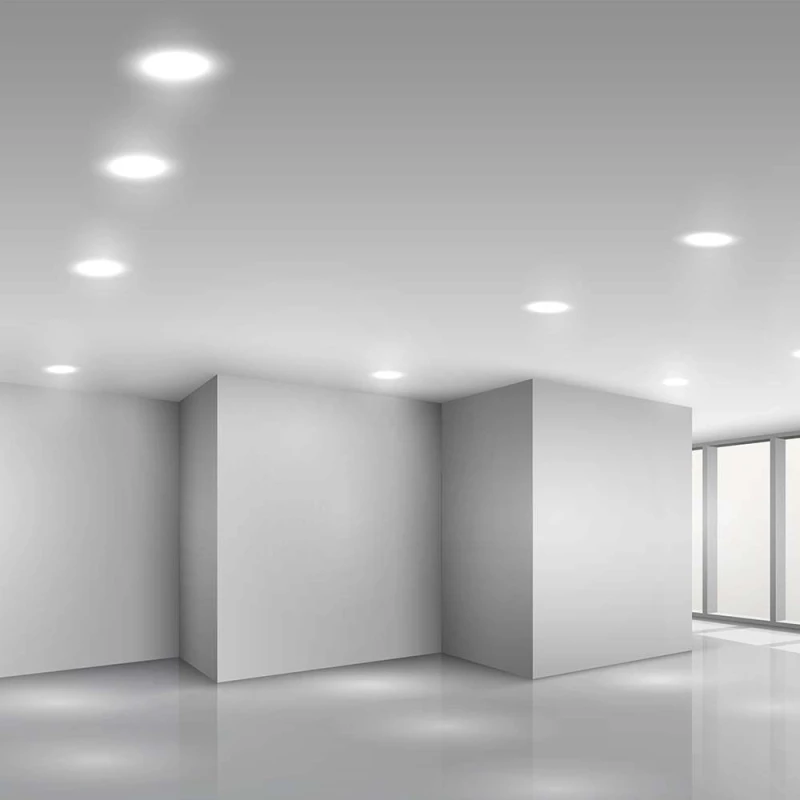 V-TAC PRO LED Πάνελ 3W τσιπ Samsung Flush Mount στρογγυλό λευκό χρώμα 3000K