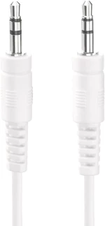 Καλώδιο AUX (3.5mm) 1m Λευκό