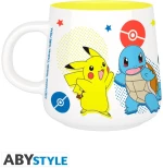 POKEMON - Breakfast Set Mug + Bowl - Pikachu & Kanto Starters / Fan Shop and Merchandise